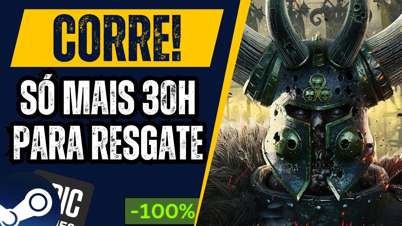 VOA! Jogos de PC para resgate na Steam e Epic, Black Friday da Green Man e jogos baratos com cupons!