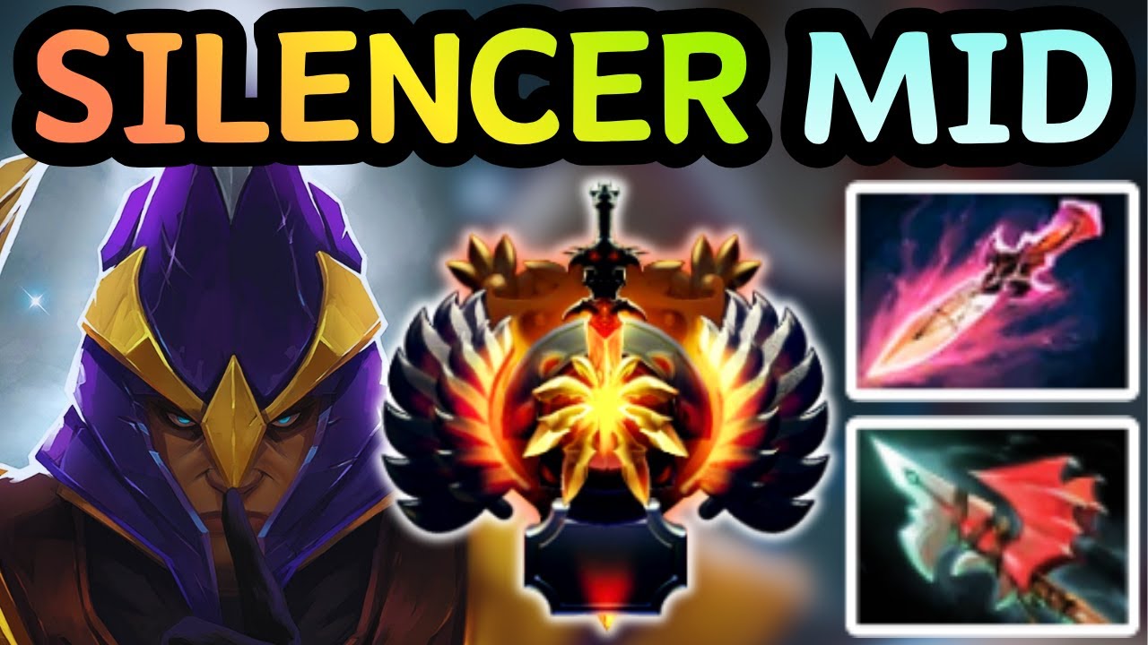 🔥 SILENCER MID — THE TRUE INTELLIGENCE STEALING GOD OF DOTA 2 💀 | DOTA 2 🔥