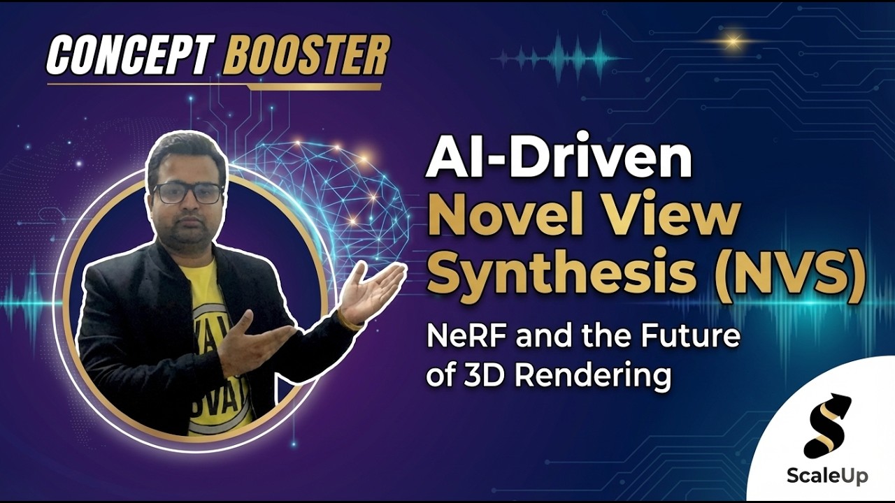AI-Driven Novel View Synthesis (NVS) Explained | NeRF and the Future of 3D Rendering