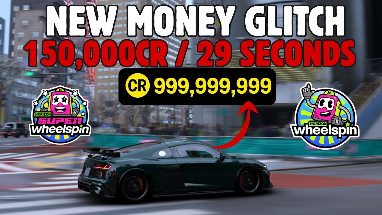 NEW SKILL POINTS FARM,SUPERWHEELSPINS & CREDITS: Forza Horizon 6 Money Glitch 