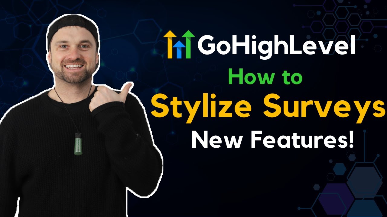GoHighLevel Stylize Surveys ❇️ New Custom Footers & Features