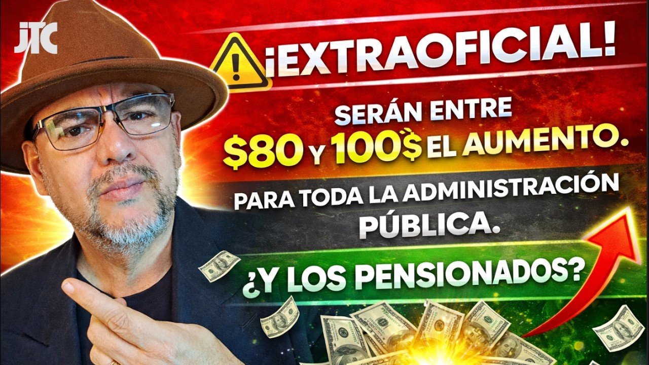&iexcl;ATENCI&Oacute;N! EXTRAOFICIAL DE 80$ A 100$ SALARIO M&Iacute;NIMO EN VENEZUELA