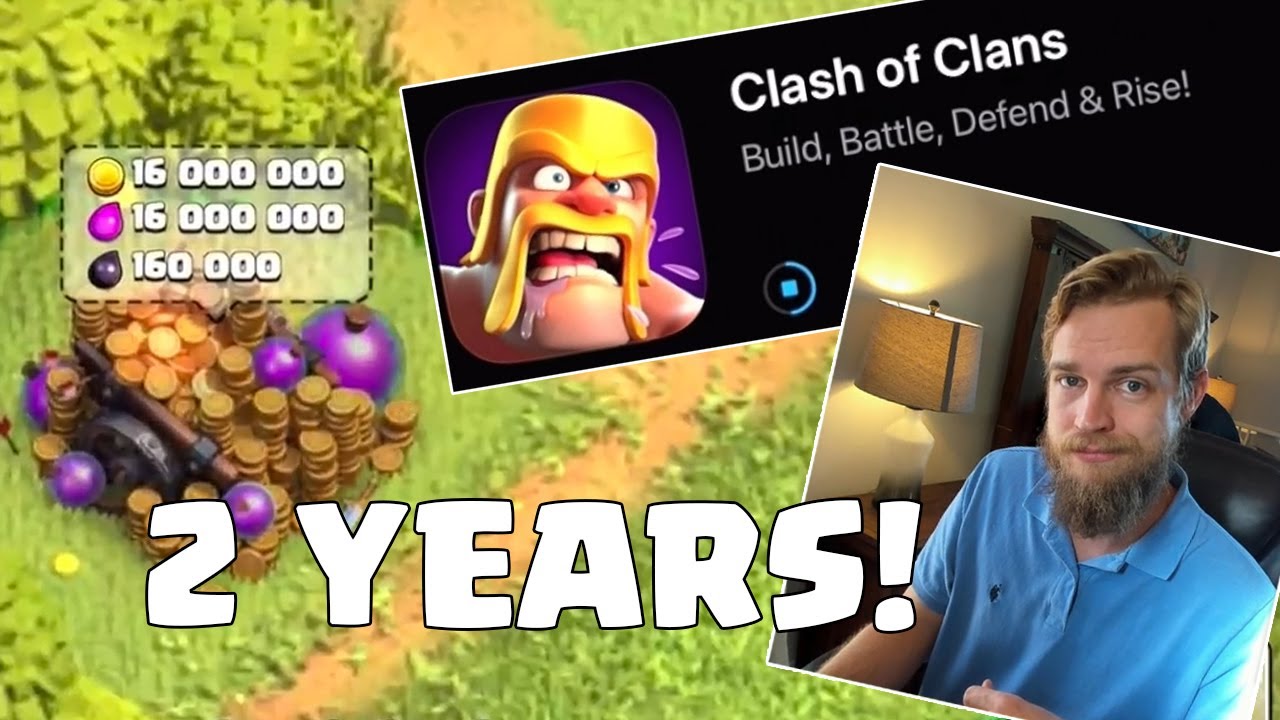 Играю в Clash of Clans впервые за ДВА ГОДА!