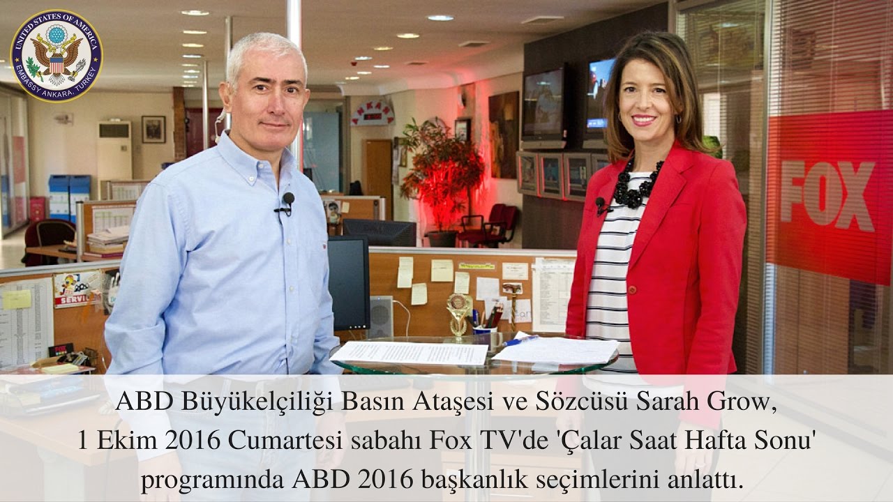 ABD Büyükelçiliği Basın Ataşesi Sarah Grow Anlatıyor: 2016 ABD Başkanlık Seçimleri