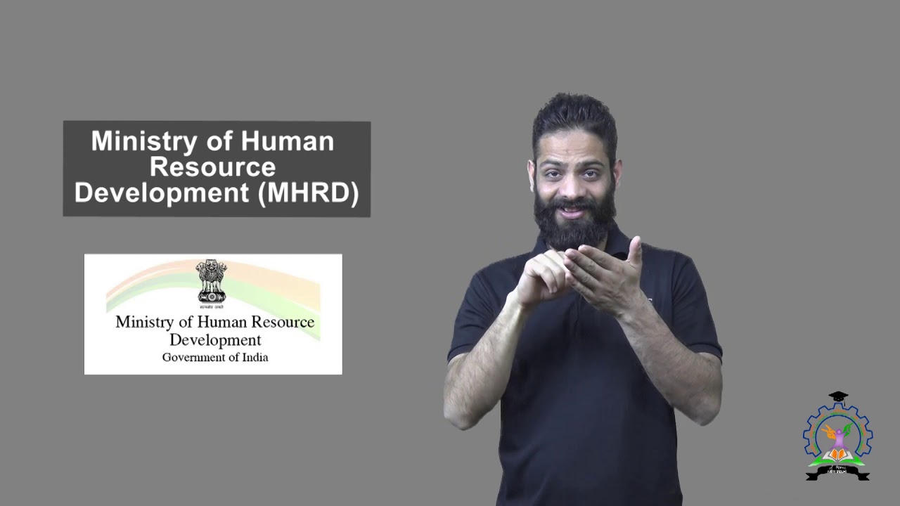 Ministry of Human Resource Development MHRD