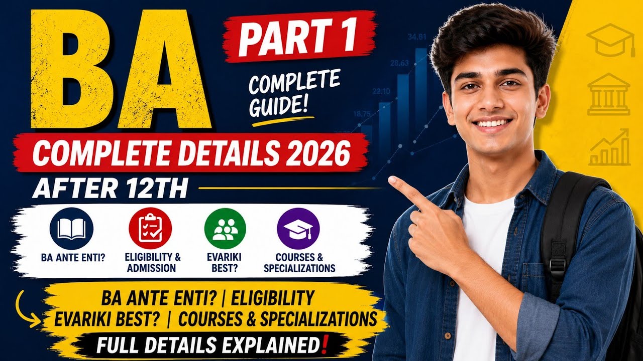 BA Degree Complete Details Part 1 | BA Ante Enti? Courses, Subjects & Eligibility Explained 🔥