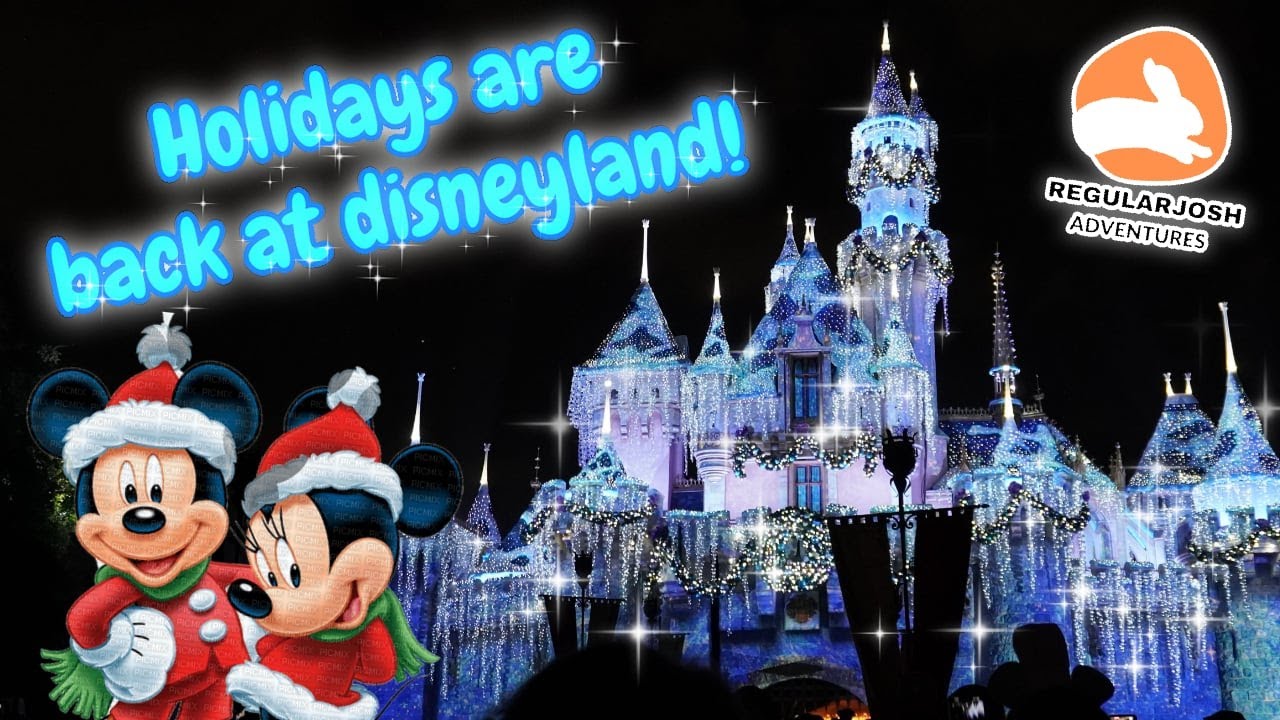 First Day of Disneyland Holidays 2024!!