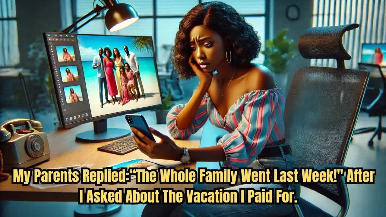 My Parents Replied “The Whole Family Went Last Week!  After I Asked About The Vacation I Paid For