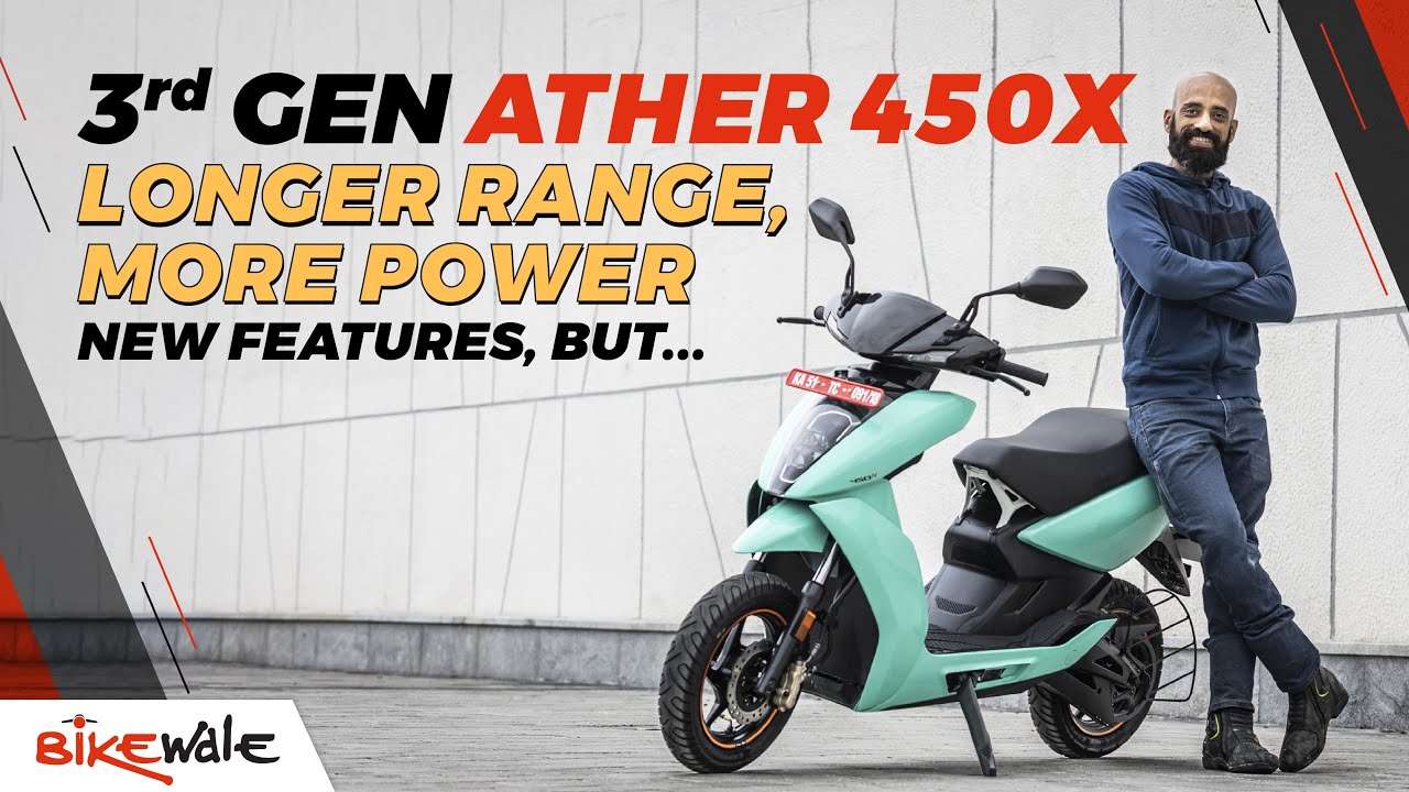 New Ather 450X Review | Gen 3 Electric Scooter Tested | Price, Range, Specifications | BikeWale