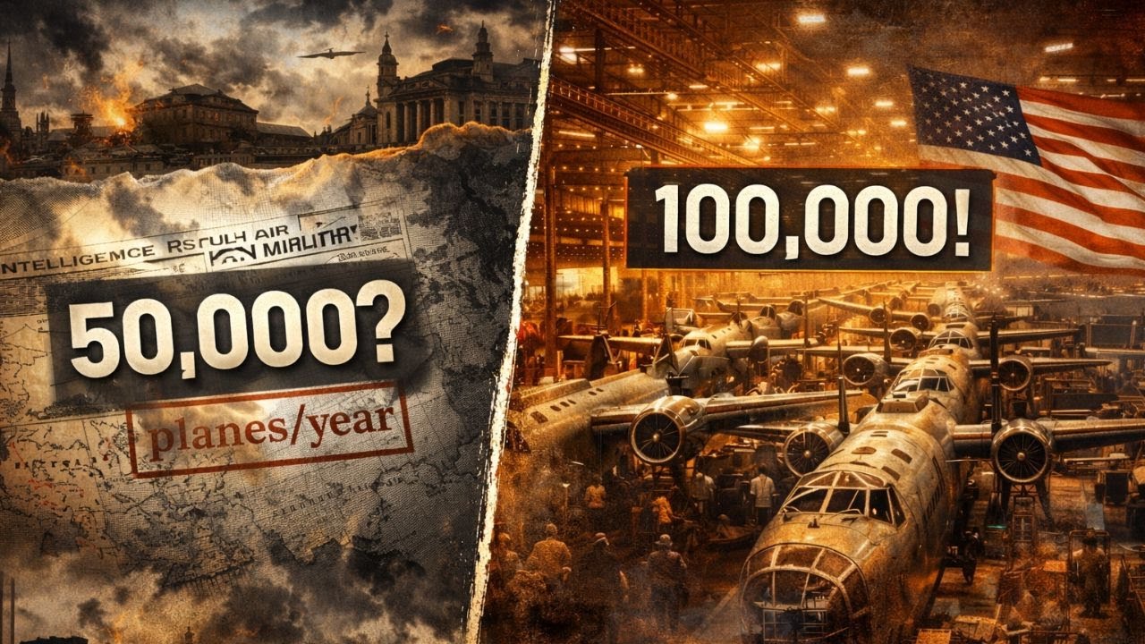 Stunning WWII Turnaround Berlin Laughed at 50,000 Planes—US Hit 100,000 l WW2 Short Film