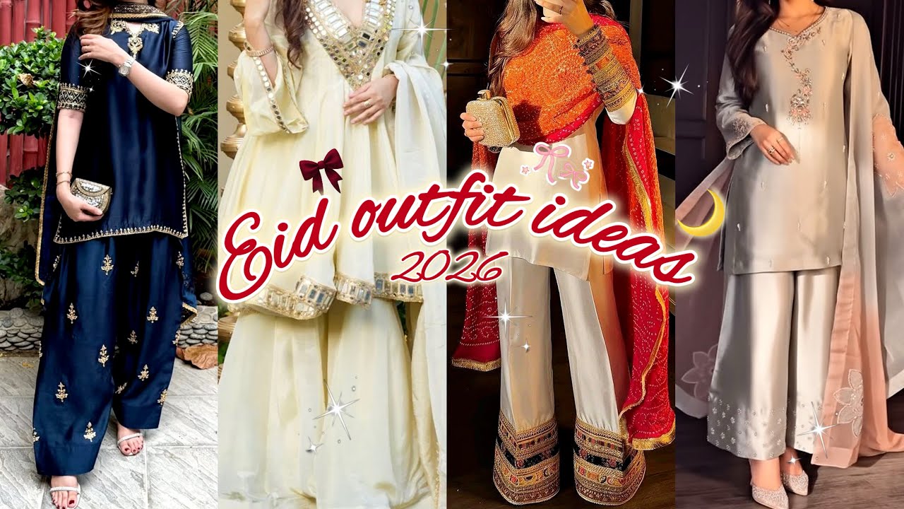 Eid Outfit Ideas 2026 ✨ Trendy & Elegant Looks for Girls 🌙 🎀 | Glam Girl Diary