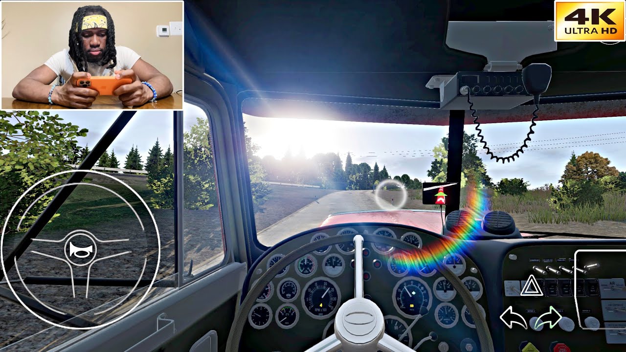 Truck Simulator Big Rigs | IPHONE 16 PRO MAX Gameplay [4k 60FPS]