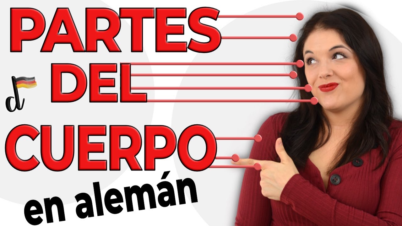 💪🏻 PARTES del CUERPO en alemán 🇩🇪  | Cómo DECIR que TE DUELE 🤕 una PARTE del CUERPO