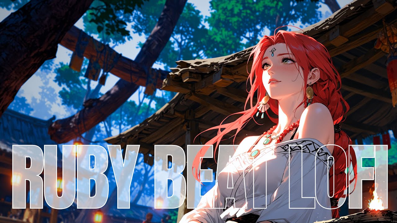 Lofi for Healing | Ruby Beats &ndash; Echo Gate | Ambient Music for Study & Inner Stillness