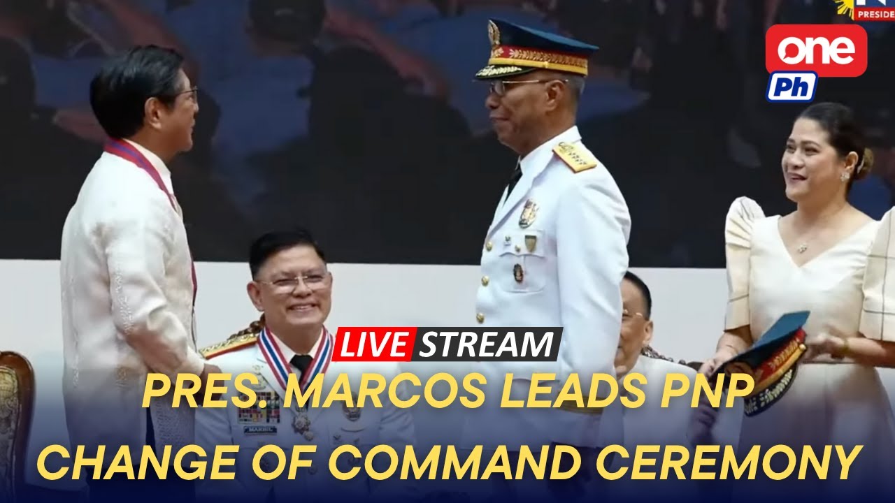 LIVE: President Marcos leads PNP change of command ceremony (June 2, 2025)