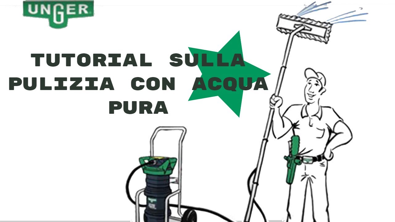 Tutorial sulla pulizia con acqua pura - Klaus knows how