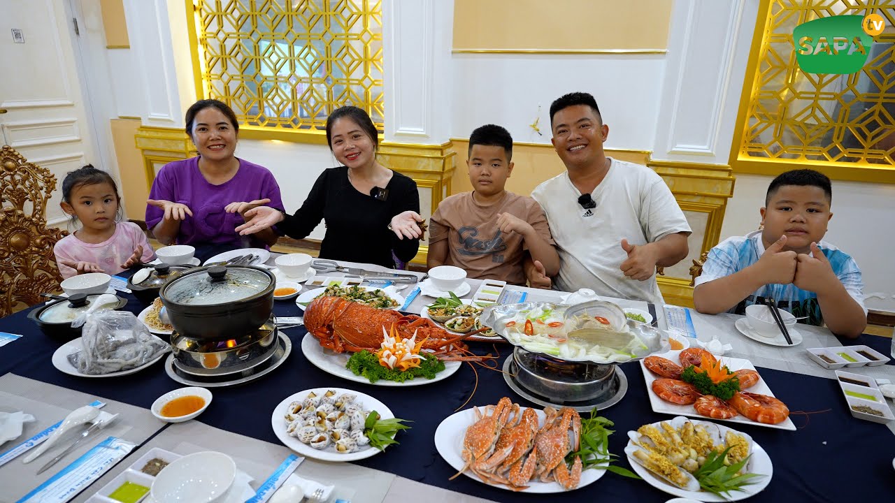 GIA ĐÌNH SAPA TV XUYÊN VIỆT (T16) ĐI VƯỜN TRÁI CÂY ĂN ĐẠI TIỆC HẢI SẢN Ở QUÁN LỚN NHẤT CẦN THƠ