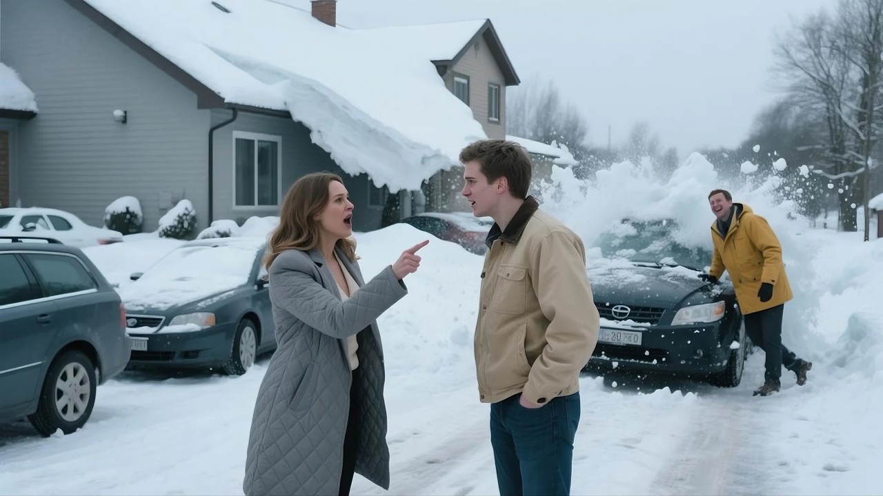 HOA Fined Me For Snowdrifts On My Roof, So I Let Them Avalanche Onto Their Parking Spaces