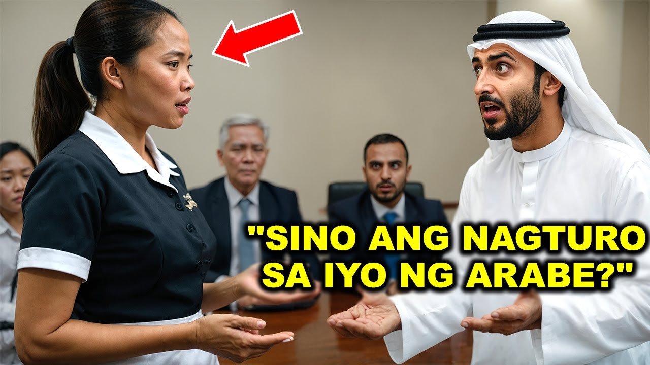 Nagsalita ang Bilyonaryo sa Arabic… at ang Kasambahay Lang ang Sumagot, Tahimik ang Lahat.