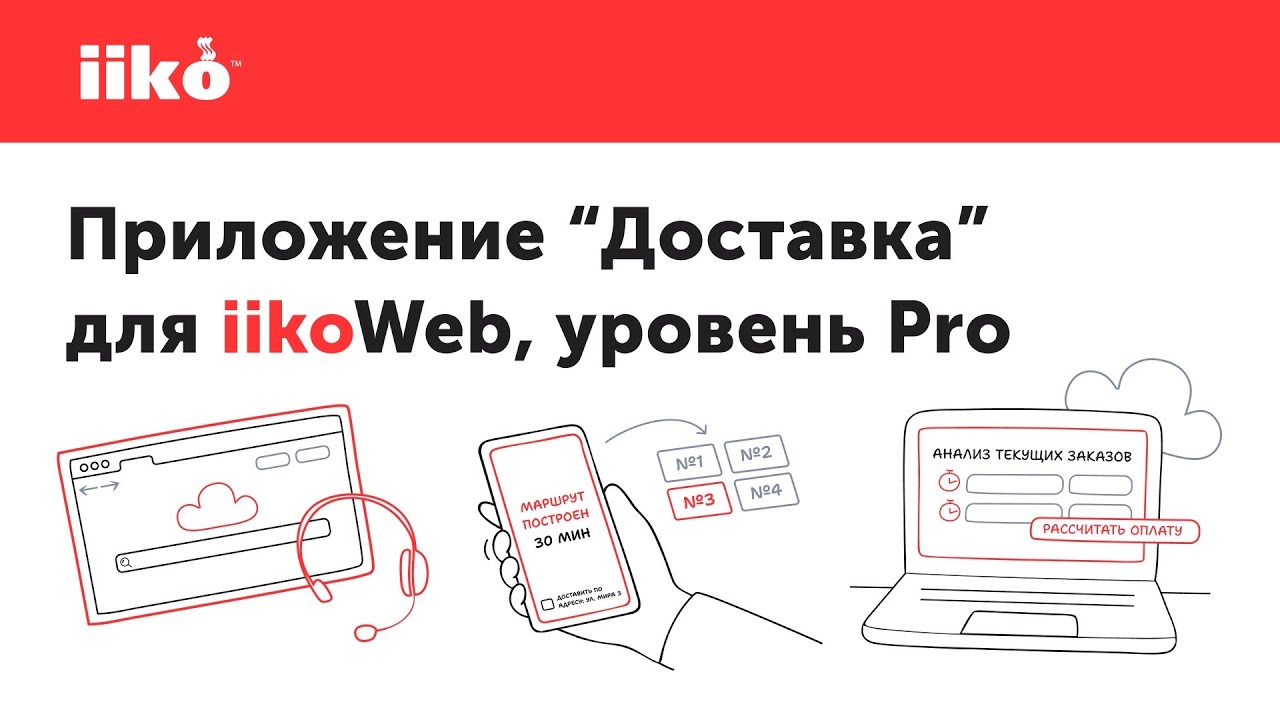 Приложение &ldquo;Доставка&rdquo; для iikoWeb, уровень Pro