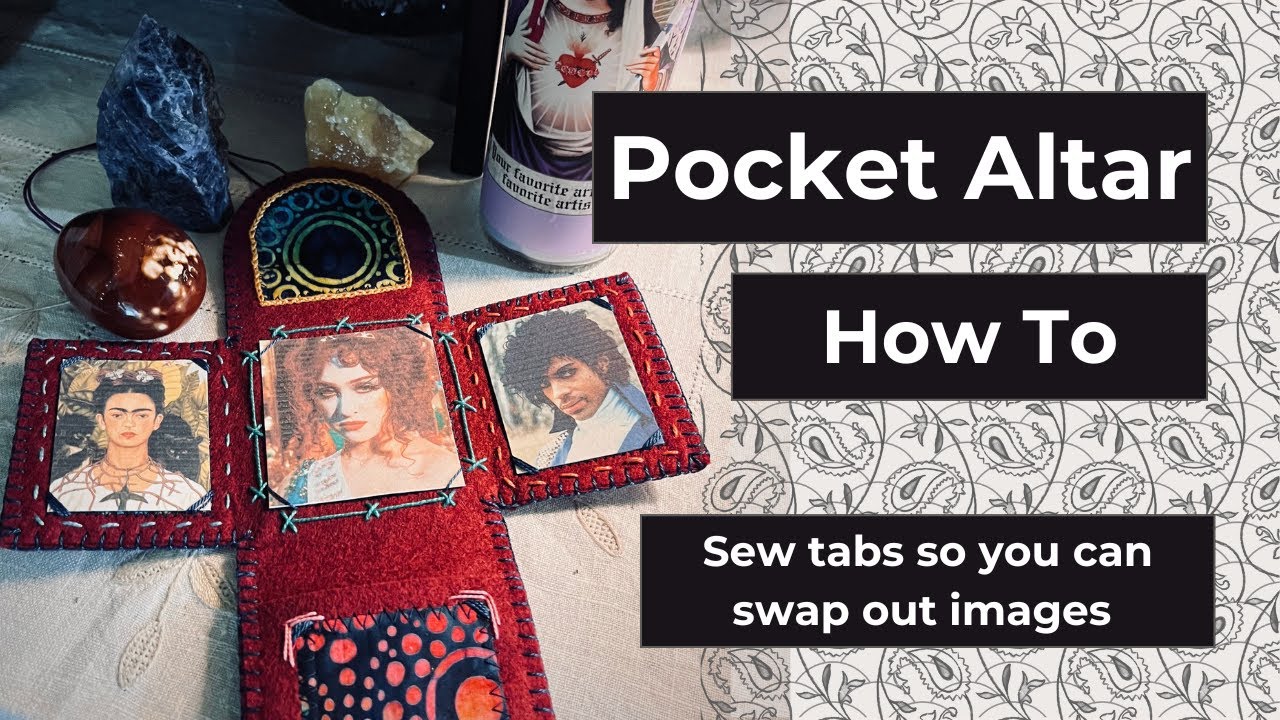 Tabs for Swappable Images - Pocket Altar Instructional Video