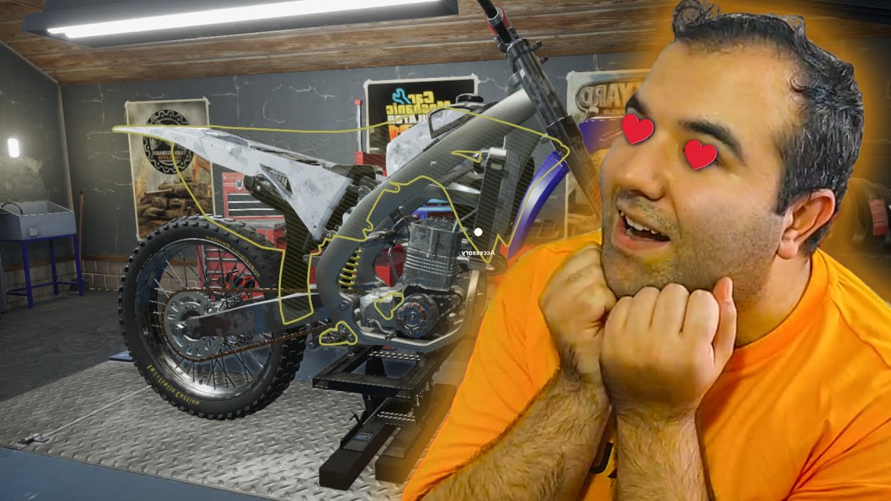 MOTOSİKLET TAMİRCİSİ OLMAK ! - Motorcycle Mechanic Simulator 2021 #indiebuneki
