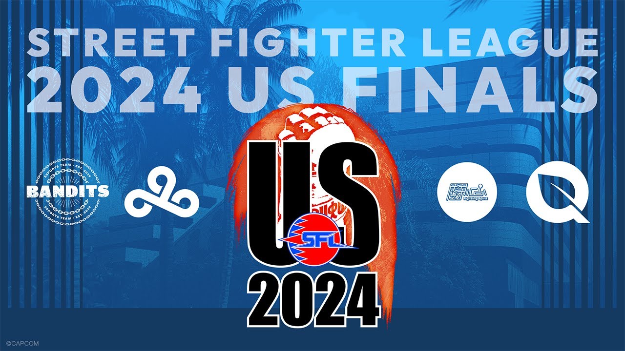 Street Fighter League Pro-US Finals - FlyQuest vs. Cloud9 vs. Fighting Spirit vs. Bandits