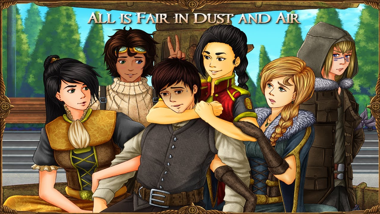 Visual Novel Games: All is Fair in Dust and Air September 2021 Monthly Report Part 2