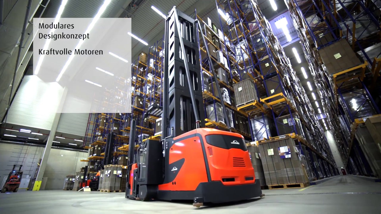 Linde Schmalgangstapler / Kombifahrzeug K