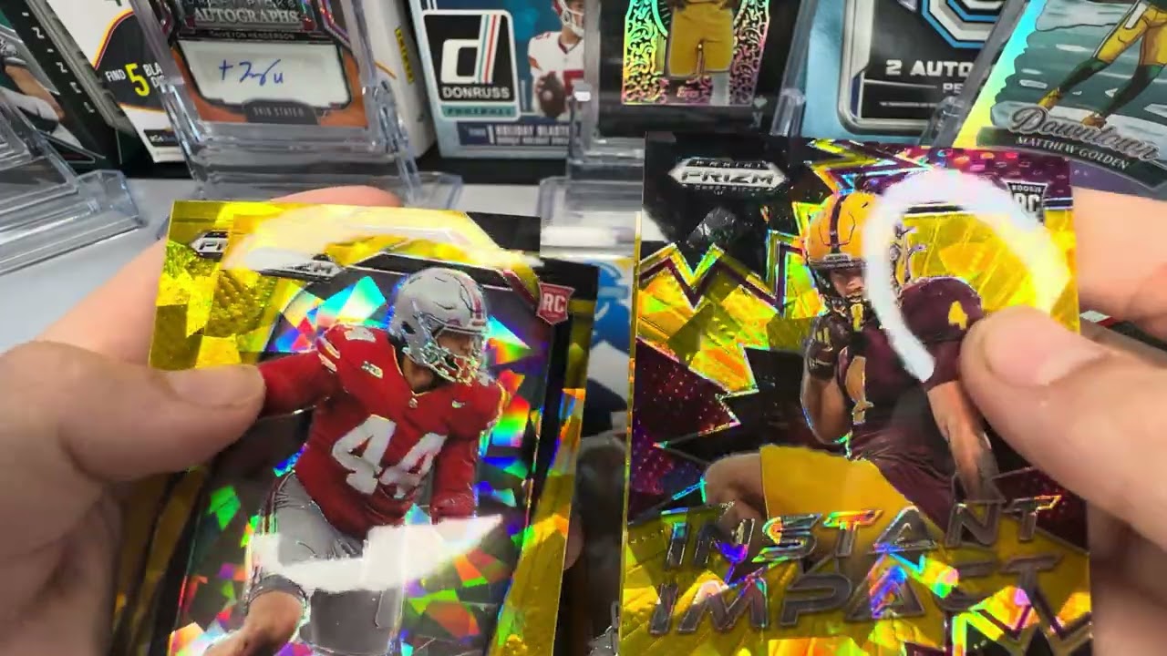 1X 2025 NCAA PRIZM DRAFT PICKS FOOTBALL MEGA BOX!