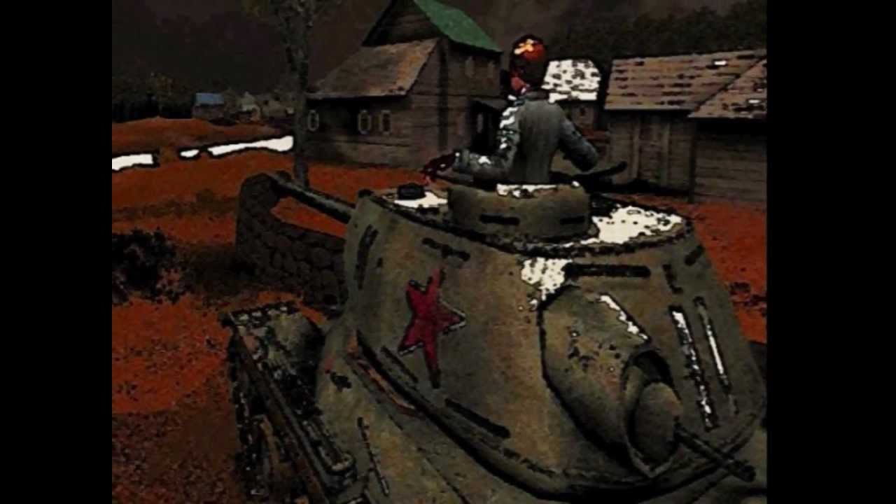 Les Chœurs de l'Armée Rouge - Le chant des partisans (Par les collines et les plaines)