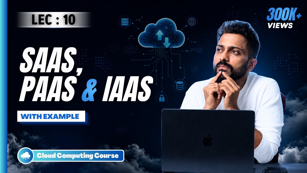 Lec-9: SaaS, PaaS & IaaS - Cloud Computing Made Simple!