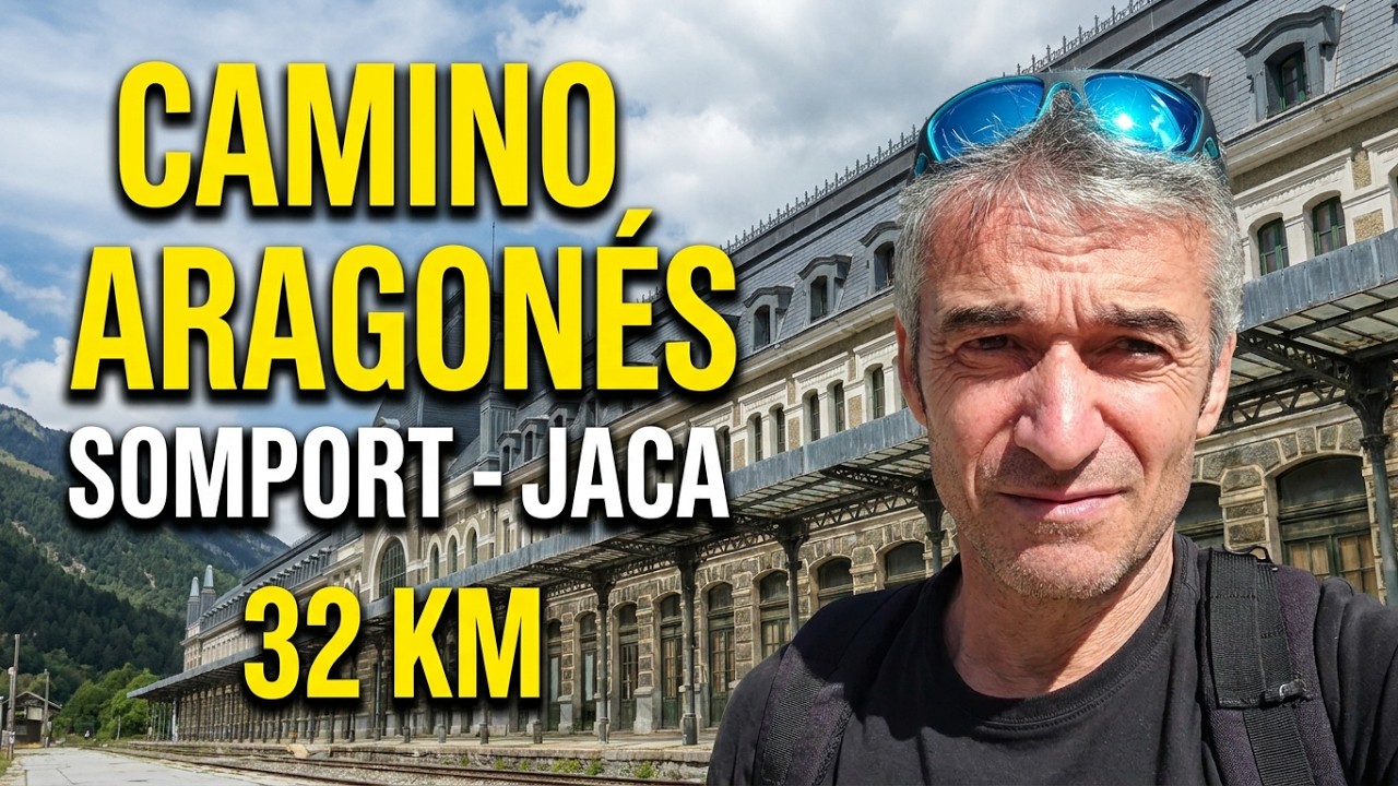 Camino  Aragonés Septiembre 2024  Somport--Jaca 32 km