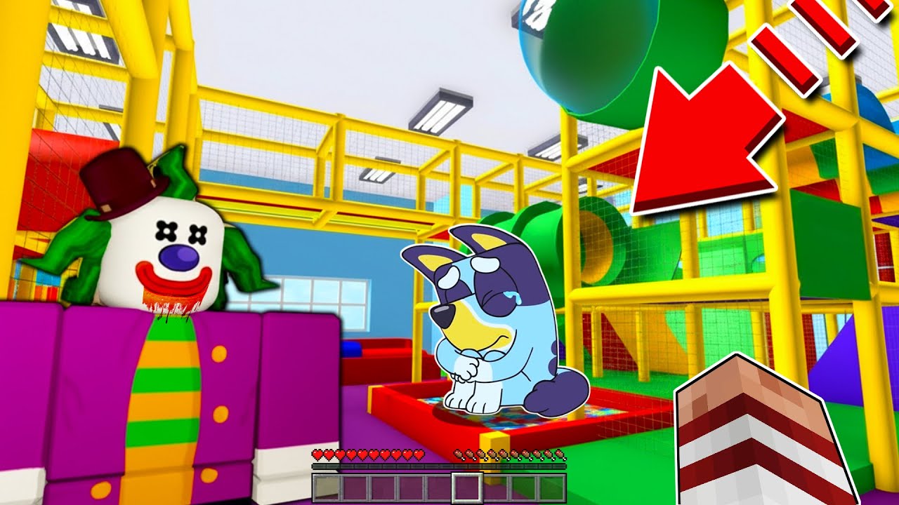 ESCAPAMOS DE LA FIESTA DEL PAYASO PATCHY'S PLAYHOUSE CON BLUEY