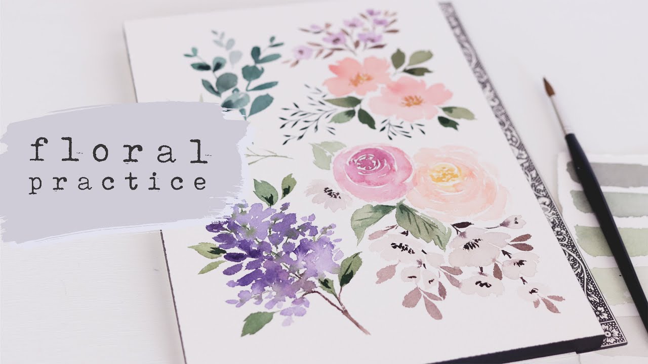 5 Simple Watercolor Flowers You Can Master Today!