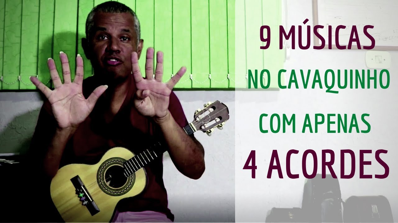 9 MUSICAS COM APENAS QUATRO ACORDES