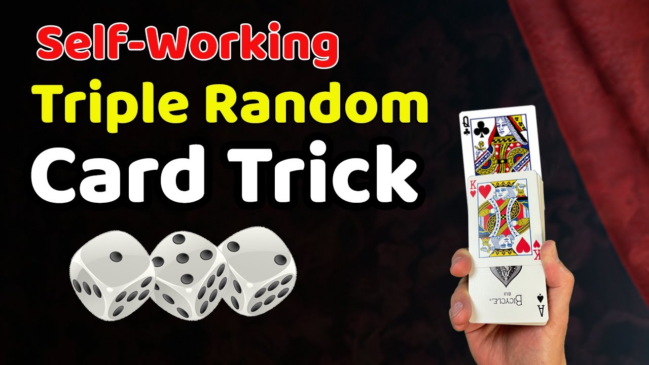Triple Random Prediction Card Trick