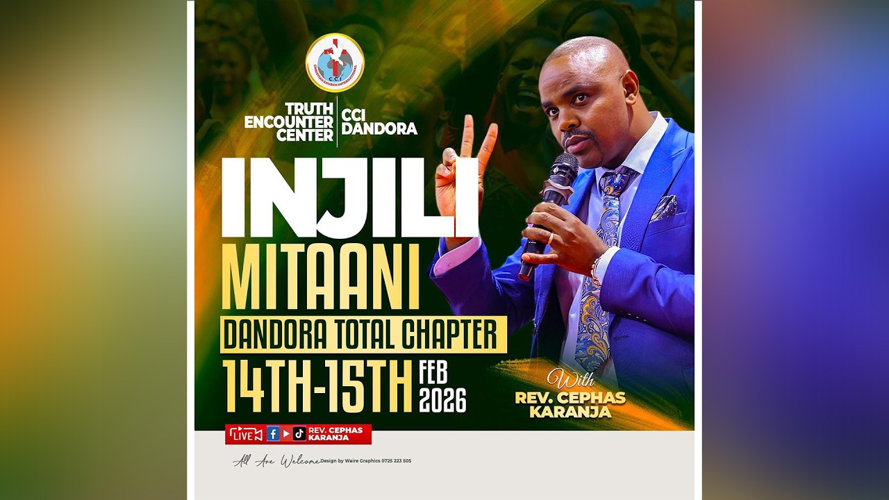 INJILI MITAANI DANDORA DAY 2 || REV CEPHAS KARANJA || CCI DANDORA