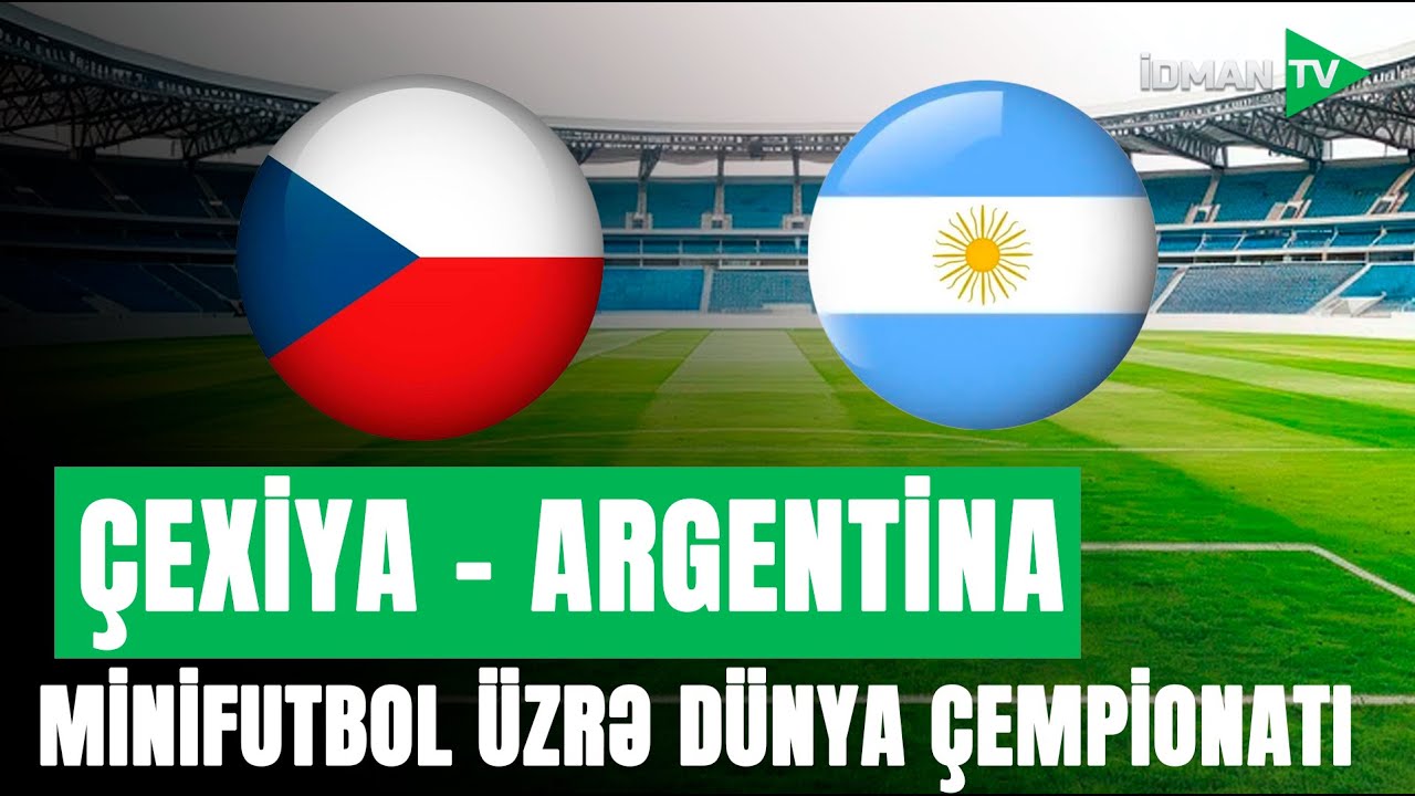 Çexiya - Argentina I MİNİFUTBOL ÜZRƏ DÜNYA ÇEMPİONATI