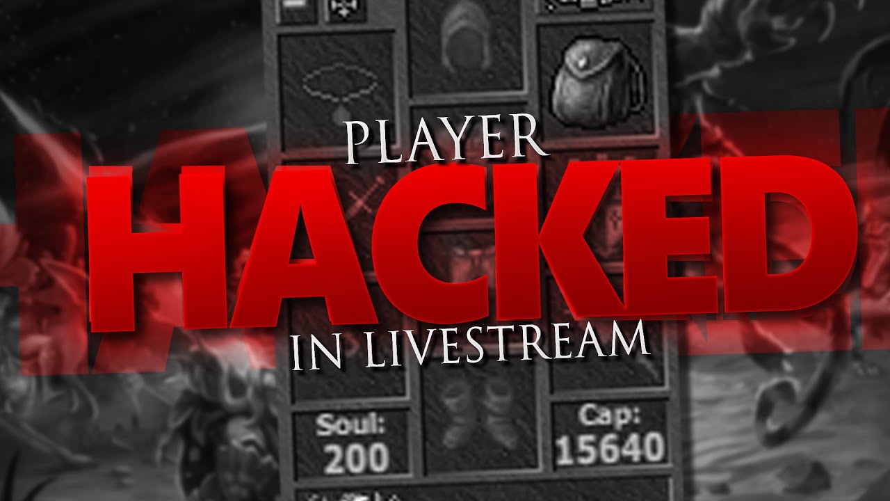 HE WAS HACKED LIVE ON TIBIA! | 