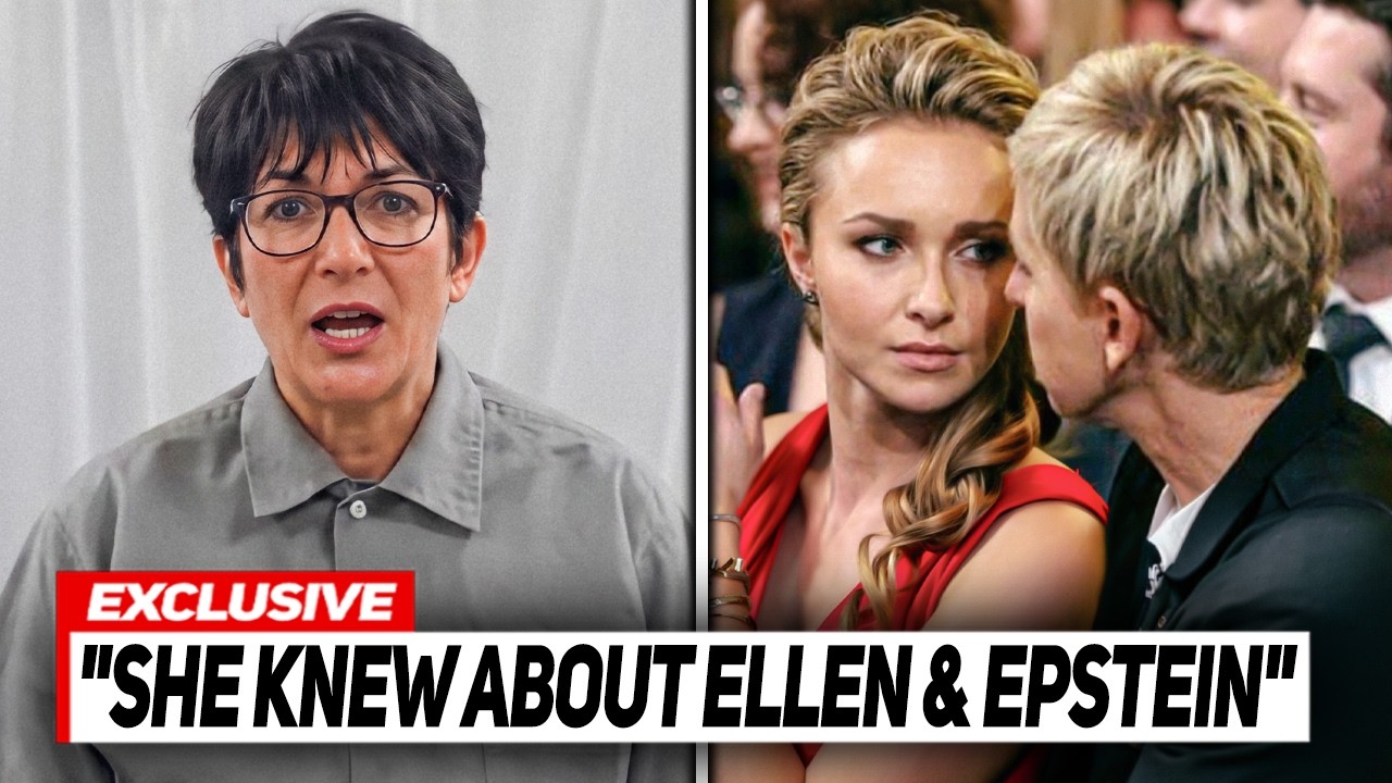 Ghislaine Maxwell REVEALS Why Ellen DeGeneres SILENCED Hayden Panettiere