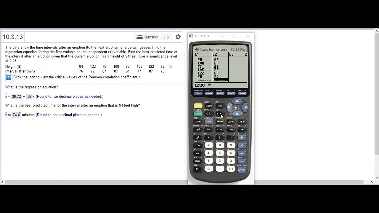 Linear Regression - finding the least-squares regression line and how/when to apply it