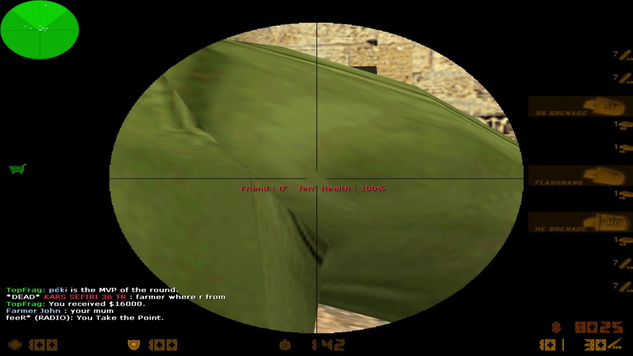 chia counter-strike 1.6 stream