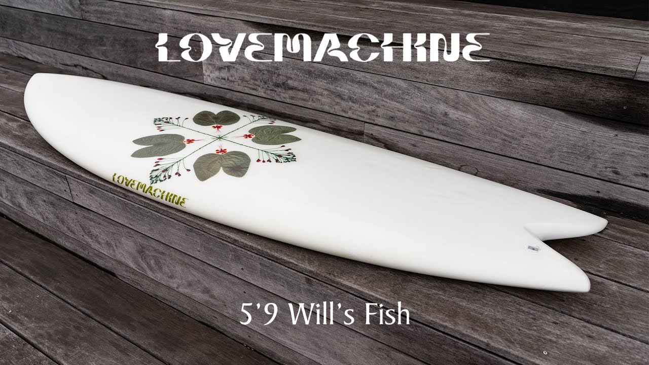 Обзор доски для серфинга «Рыба» от Love Machine Will's