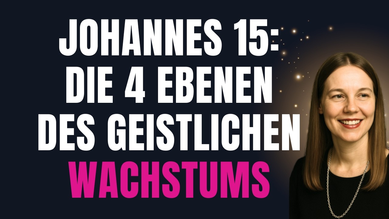 JOHANNES 15: DER INTERPRETATIONSFEHLER, DER VIELEN CHRISTEN ANGST MACHT