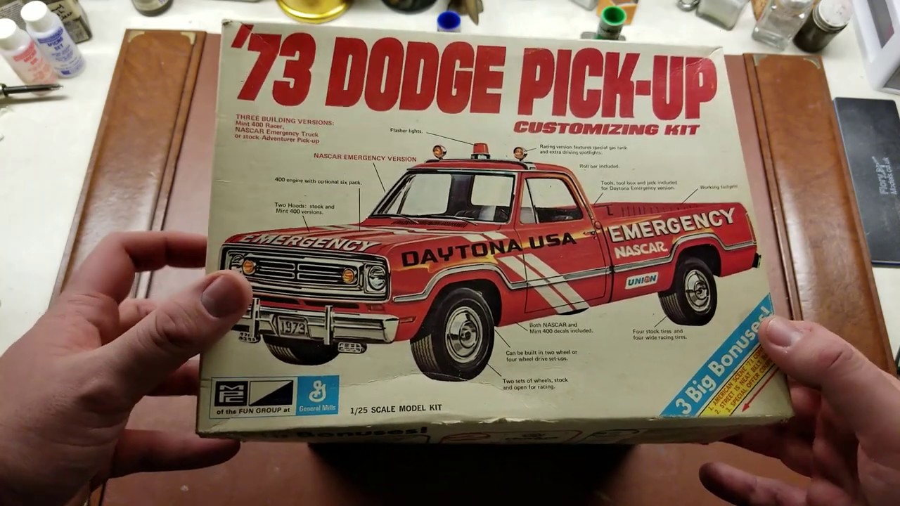 MPC Kit No. 1-7309 1973 Dodge Pick-Up Ca. 1973