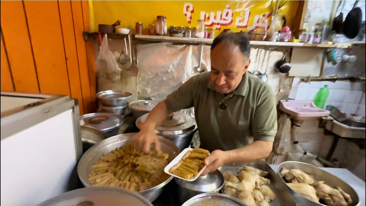 الاكل البيتي بتاع زمان عند عم ناصر في روض الفرج و شبرا مصر كمان