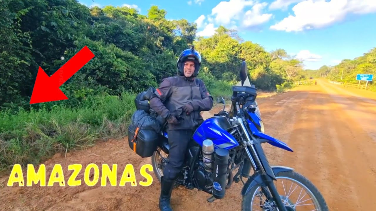 Ep84 ACAMPEI EM UMA ALDEIA INDÍGENA NO AMAZONAS AS MARGENS BR-230 TRANSAMAZÔNICA 