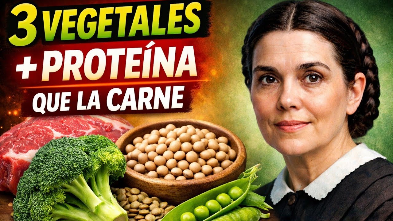 3 vegetales con más proteína que la carne — según Ellen White