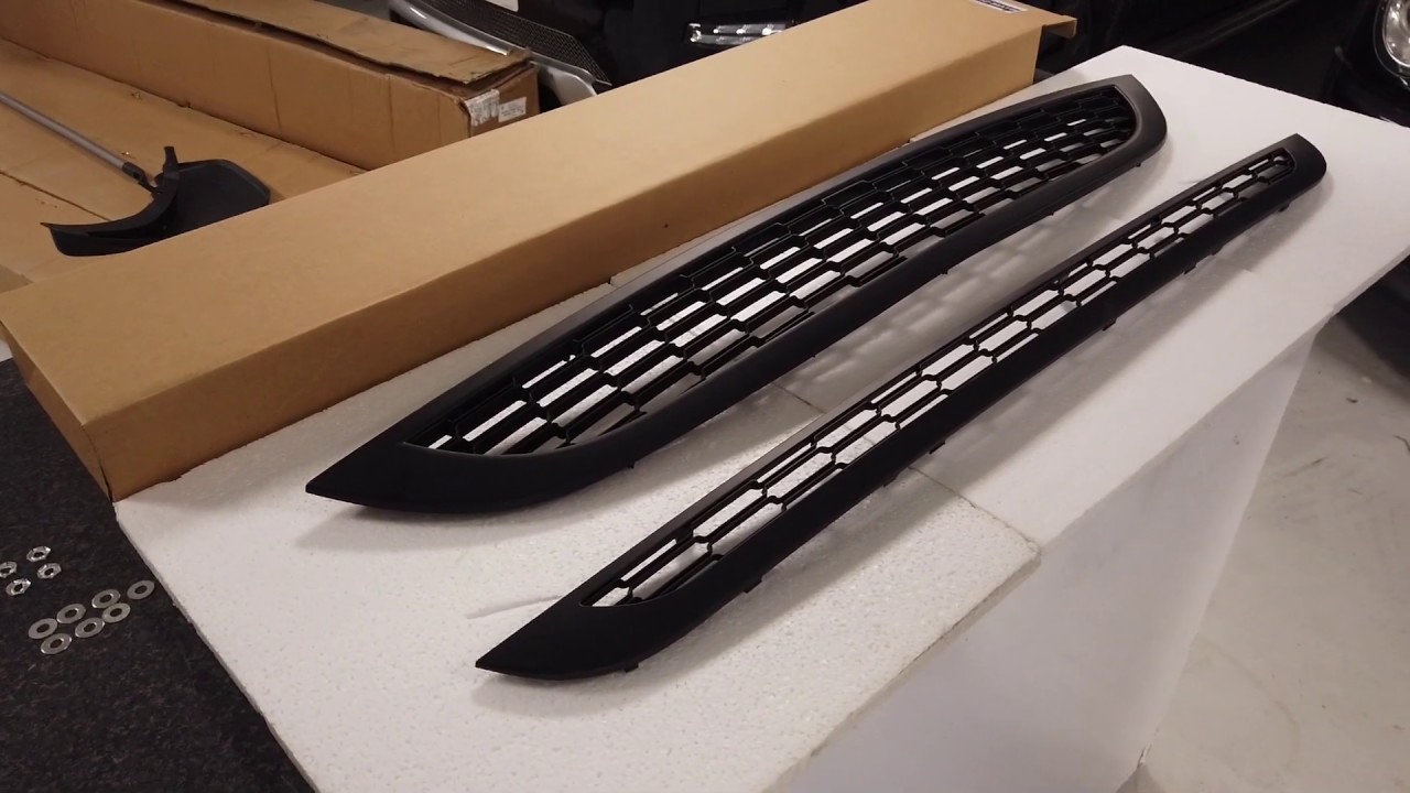 Fitting a JCW Style Grille to a BMW Mini R50 R52 R53 cooper / S